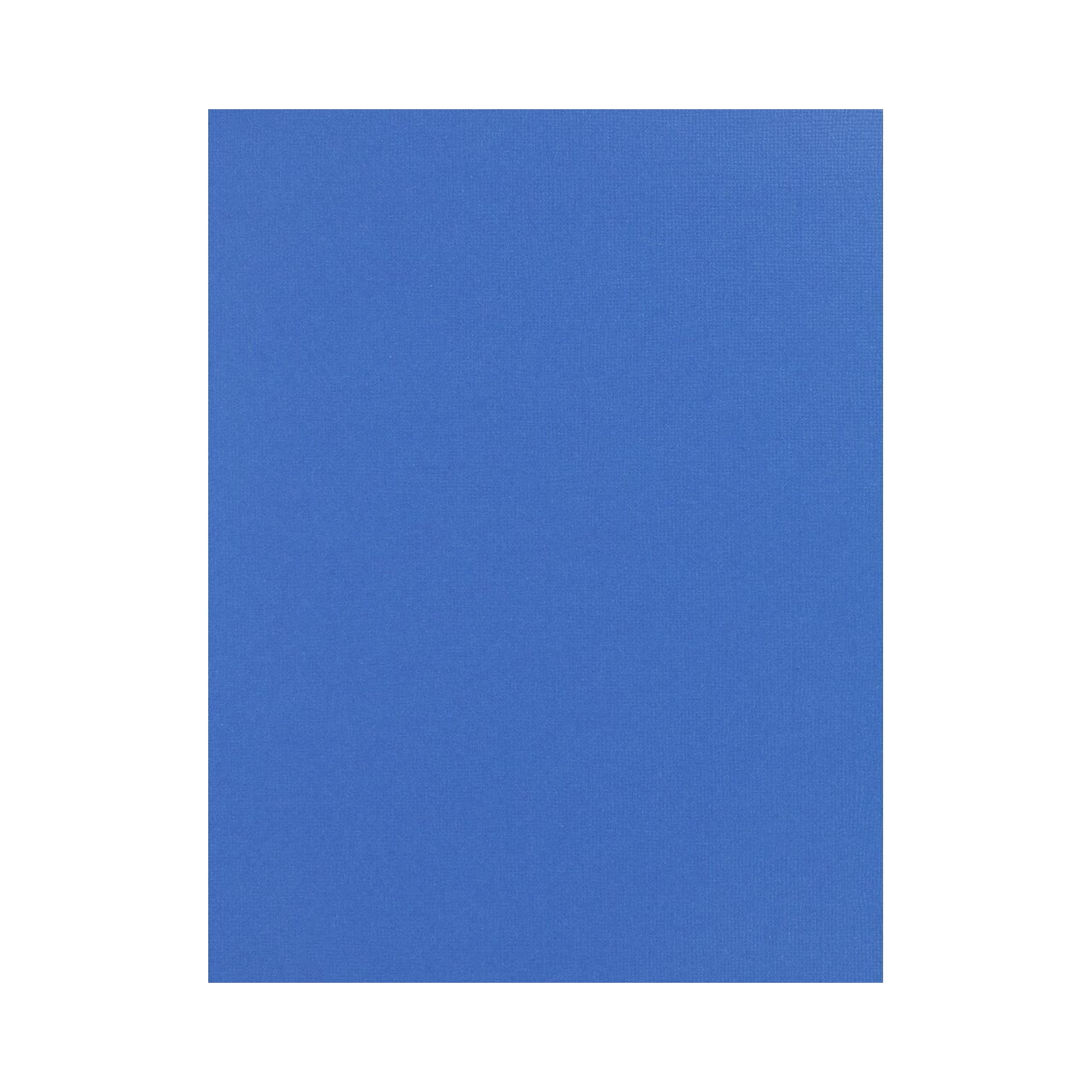 PA Paper Accents Textured Cardstock 8.5" x 11" Royal Blue, 73lb colored cardstock paper for card making, scrapbooking, printing, quilling and crafts, 1000 piece box